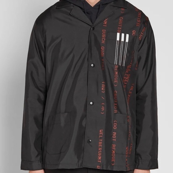 Adidas × Alexander Wang coach jacket
